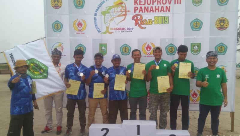 Kampar Kembali Pertahankan Juara Umum Panahan, Kejurprov Riau III di Bengkalis