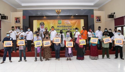 Pemko Tanjungpinang Tunaikan Janji, 31.220 KK Dapat BLT