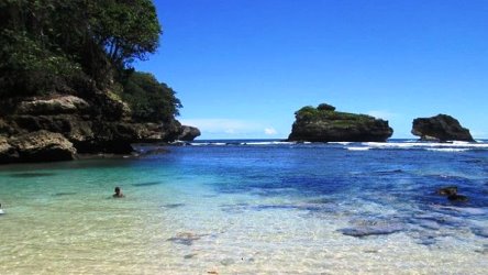 Kawasan Malang Selatan Punya Pantai Cantik Bernama Mrutu
