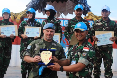 Pelatihan Contingent Training Capsule Berakhir