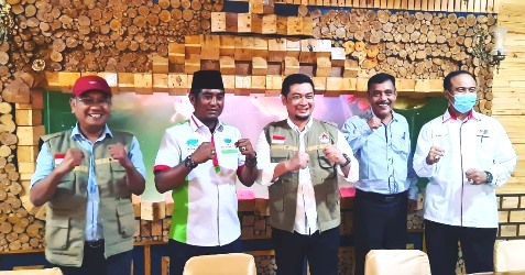 Dengan Program Ketahanan Pangan Gagasan SantanNU, RA Kopi Aren Santer Dikunjungi