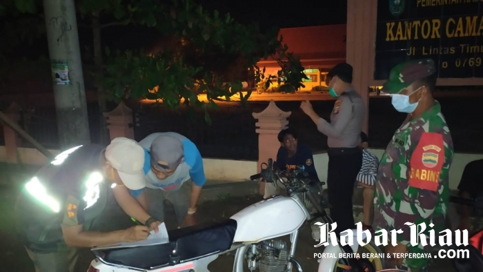 Polsek Seberida Inhu Minta Warga Adaptasi Kebiasaan Baru