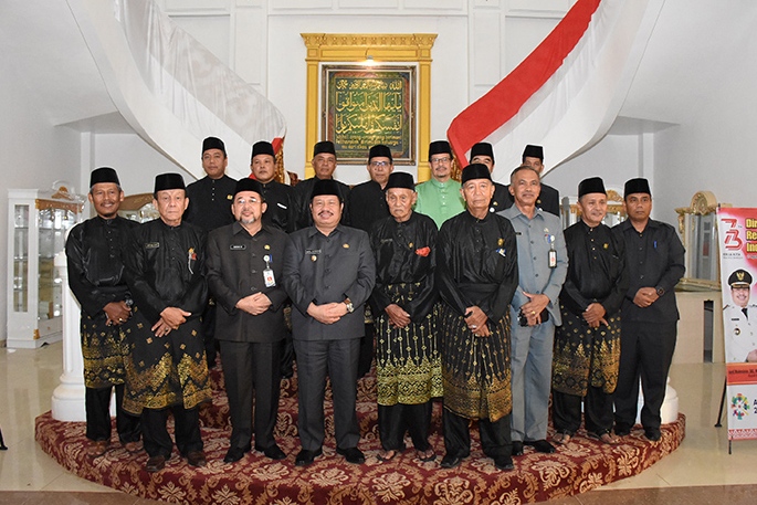 Kunjungan Pengurus LAMR Bengkalis Diterima Bupati Amril