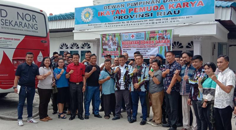 Ketua SAPMA IPK Riau Yogie Irawan Ungkap Dampak Positif Donor Darah Bagi Tubuh