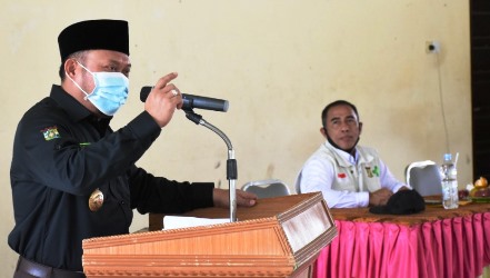 Sosialisasi Berbasis Online Jenjang SMP Se Kab Kampar Dibuka Bupati Catur