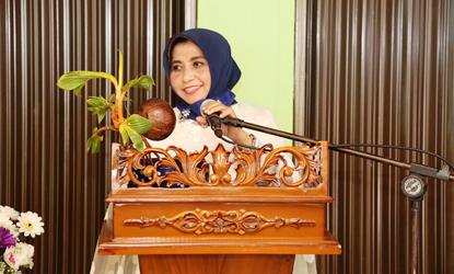 Ini Pesan Rahma Saat Resmikan Kios Berbasis Ekonomi Jamaah di Masjid Miftahul Falah