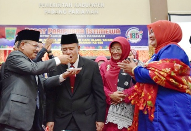 Ketua DPRD Bercerita Sejarah di Ulang Tahun Pariaman