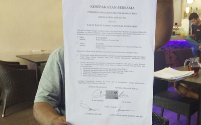 Batin Hitam Korban Penetapan Tata Batas TNTN yang Tidak Jelas