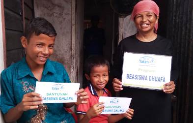 Ditengah Pahitnya Hidup, Rahmat Yatim dan Miskin Bercita-cita Jadi Polisi  "Mungkinkah?"