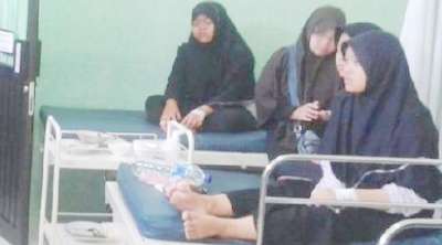 Sedikitnya 35 orang Santri Ponpes di Madiun Dilarikan Kerumah Sakit