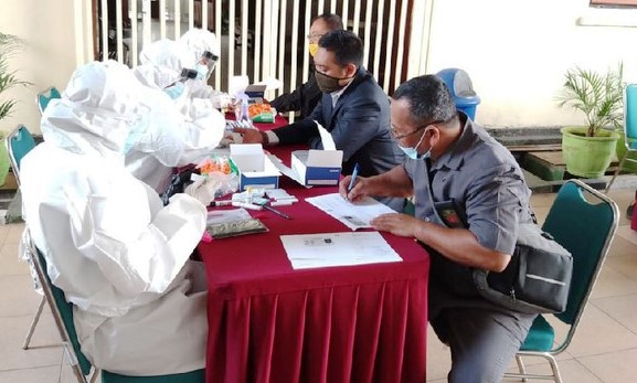 Rapid Test PN Surabaya, 9 Dinyatakan Reaktif Corona
