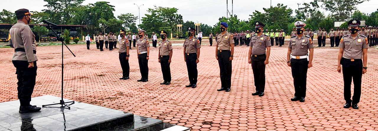 Kapolsek Dan Kanit Lantas Polsek Bagan Sinembah Naik Pangkat! Ini Kata Kapolres Rohil