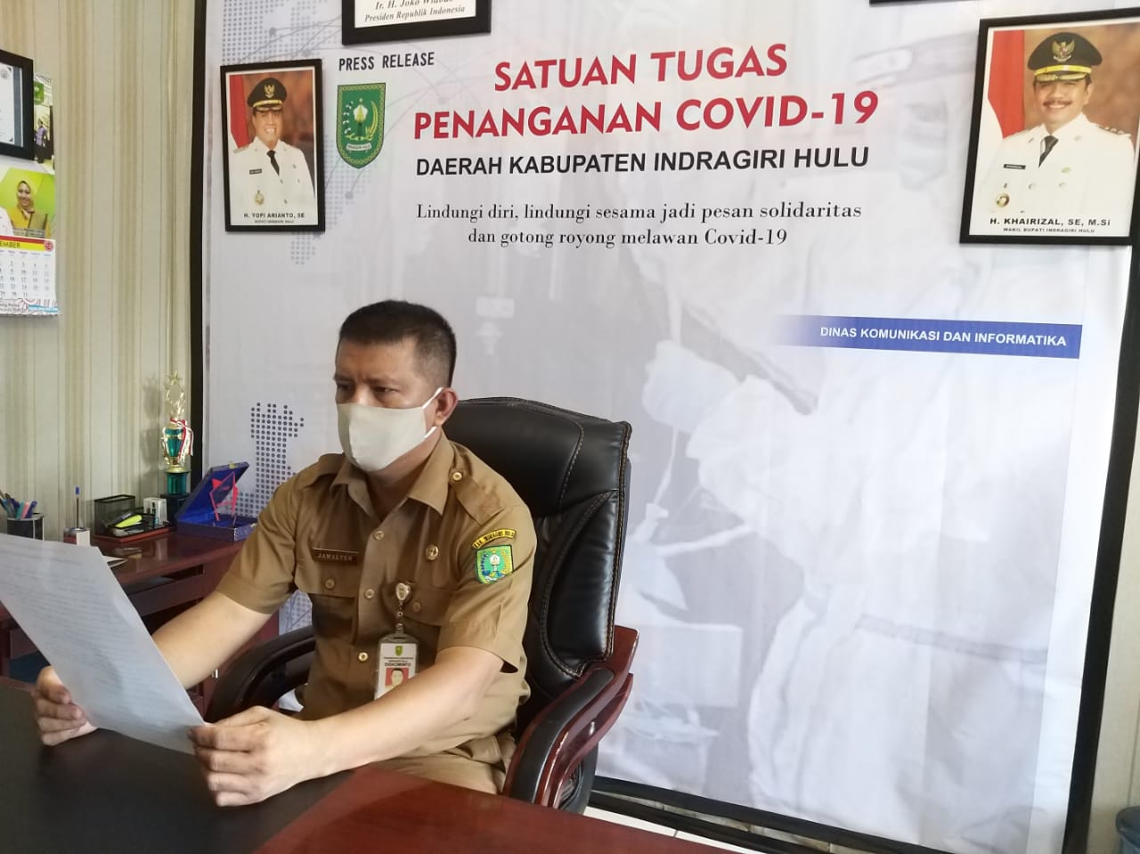 Update Covid-19 Inhu per 4 Januari, Positif 993 Kasus Sembuh 928 Orang