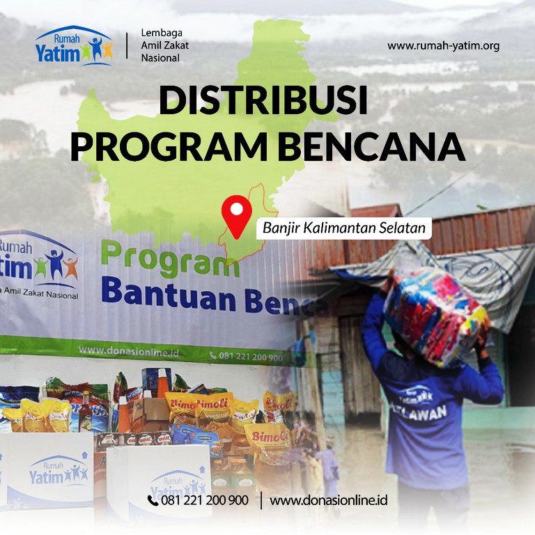 Rumah Yatim Ajak Warga Membantu Meringankan Duka Korban Terdampak Bencana