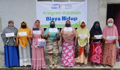 Rumah Yatim Riau Serahkan Berbagai Bantuan Donatur di Kampar