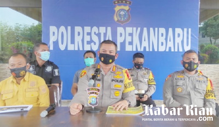 Capaian Pengungkapan Kasus Polresta Pekanbaru 2020, Kasus Curanmor Tertinggi “Curat dan Narkotika Dominan”
