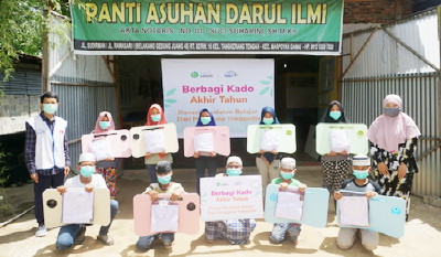 Bantuan dari Pengguna Tokopedia untuk Program Kado Akhir Tahun Disalurkan Rumah Yatim ke Panti Asuhan Pekanbaru