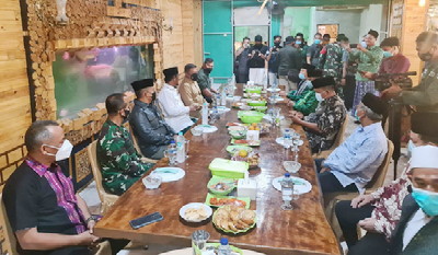 Korem 031 Wirabima, Polda Riau dan Santan NU Melakukan MoU Ketahanan Pangan