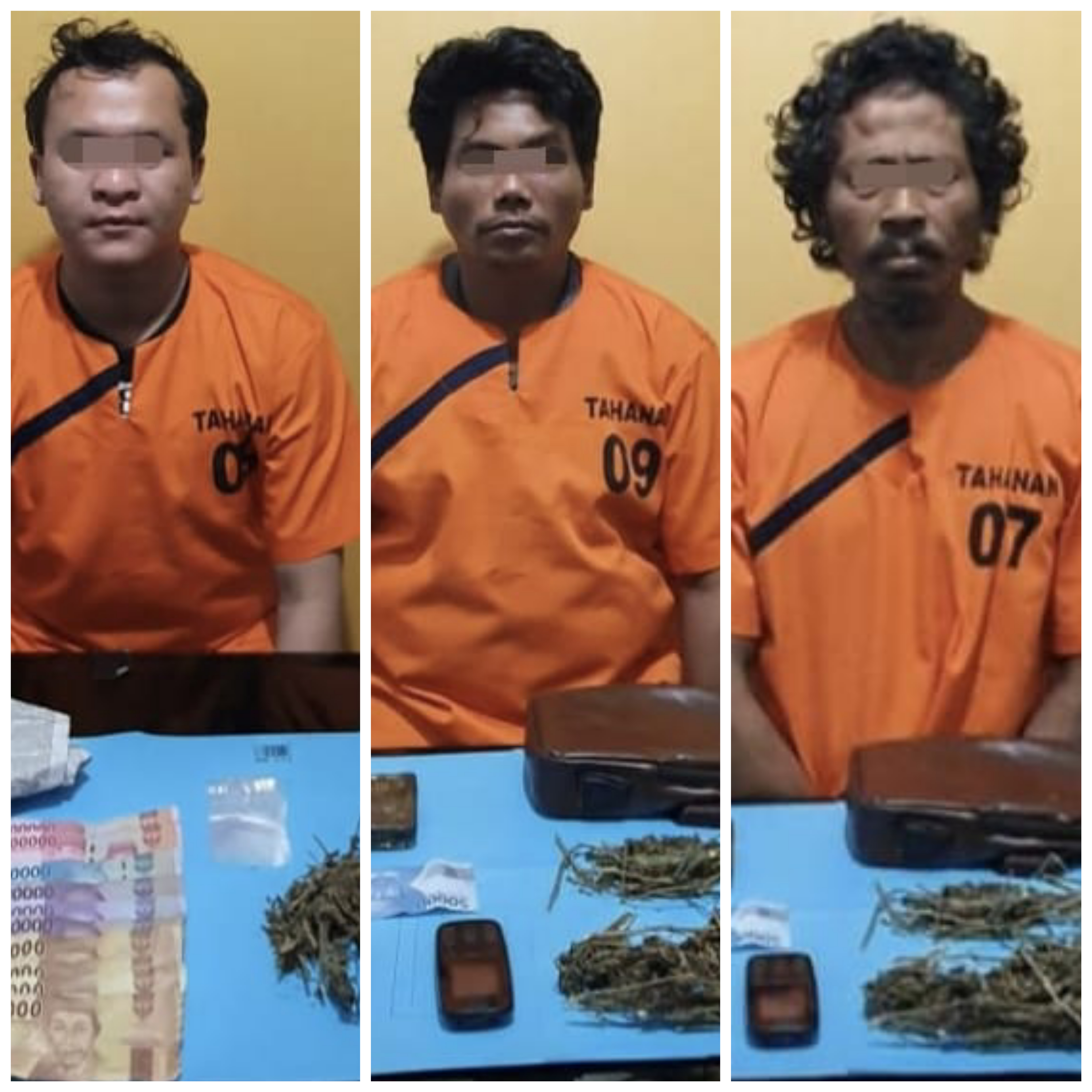 Satu Dari Tiga Orang Sindikat Narkoba Ditangkap Dikantin PUPR Inhu