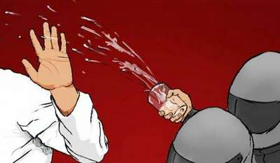 Saat Nongkrong Pemuda 16 Tahun Disiram Air Keras Hingga Dilarikan ke Rumah Sakit