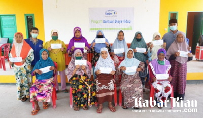 Rumah Yatim Riau Salurkan Bantuan untuk Warga Desa Pambang Pesisir Riau