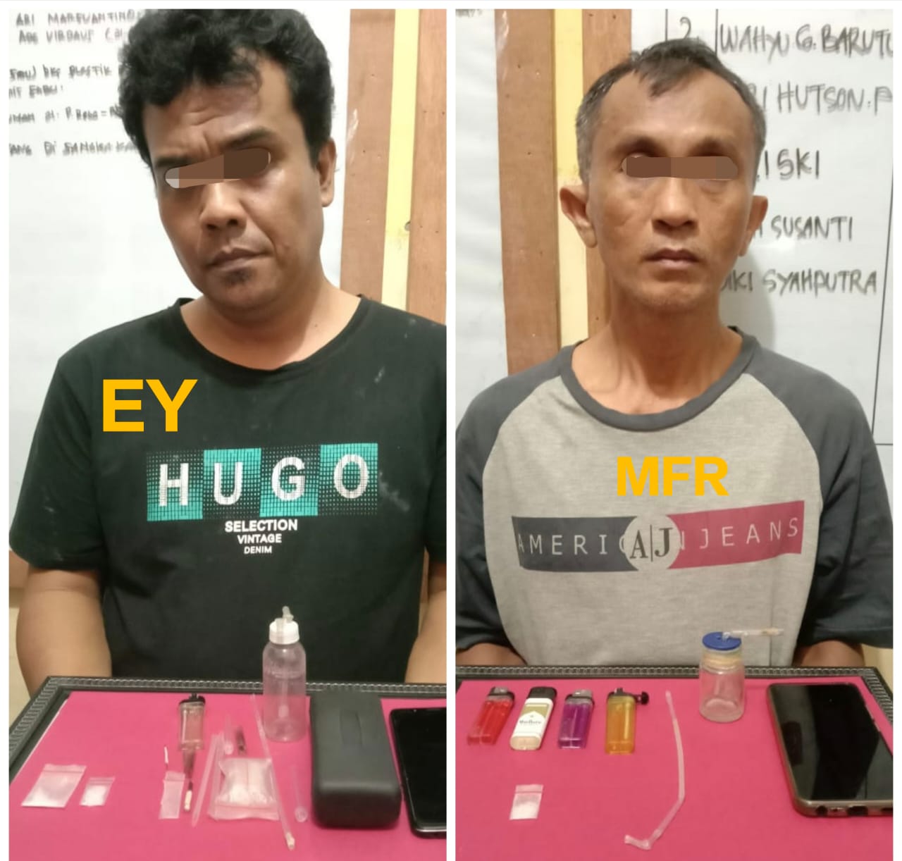 Nyambi Jadi Kurir Narkoba, 1 ASN Ditangkap Polisi Inhu 