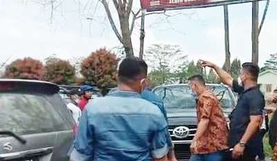 KLB Partai Demikrat di Sibolangit Rombongan Sumut Diusir