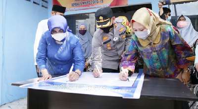 Ajak Masyarakat Jaga Kampung Ini Pesdan Wako Rahma