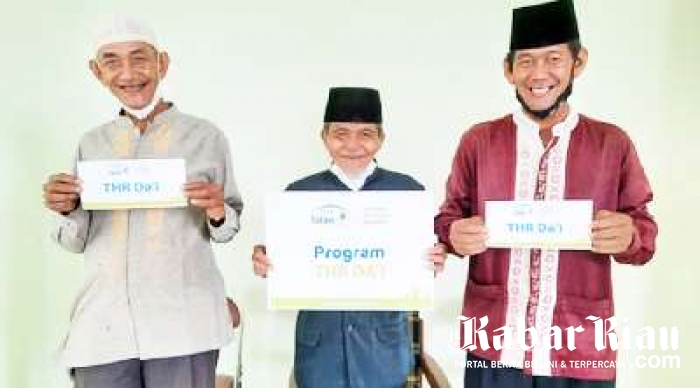 Bantuan THR Da’i Diberikan untuk Para Mubaligh Pekanbaru