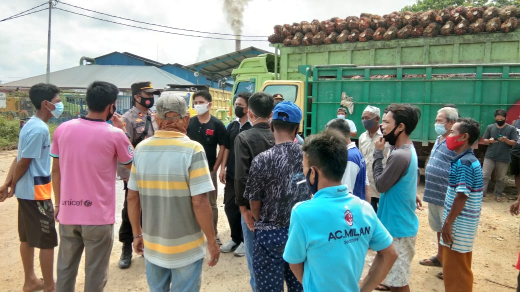 Dua Serikat Buruh di Inhu Terlibat Bentrok, Polisi Amankan Area