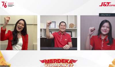 J&T Express Gelar Program Merdeka Kirim Paket Pada HUT RI ke 76