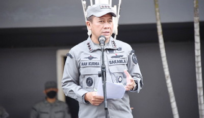 Apel Bersama, Kepala Bakamla RI, Laksdya TNI Dr. Aan Kurnia Apresiasi Dedikasi Kinerja Personel