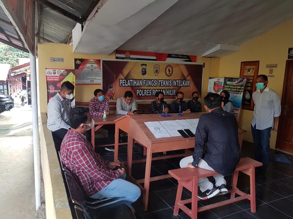 Demi Profesionalitas ! Polres Rohil Gelar Giat Pelatihan Fungsi Tekhnis Kepolisian