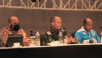 Panglima Kodam XVII/Cenderawasih Bahas Kunjungan Wapres RI