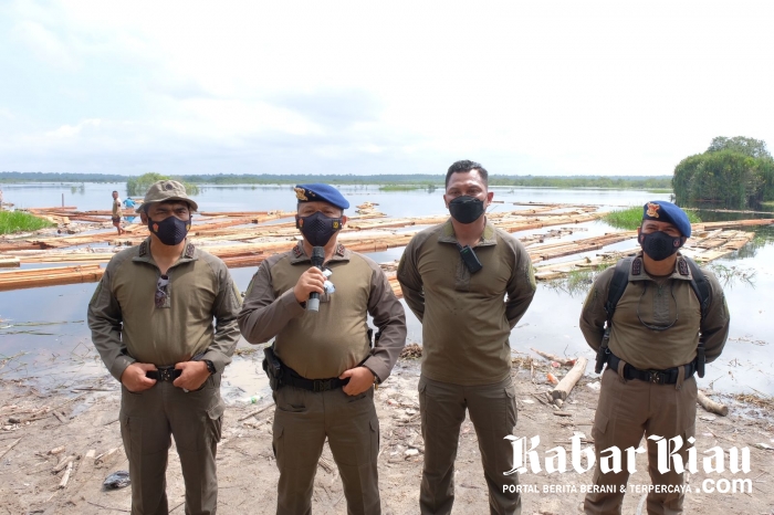 Ilog di Cagar Biosfer Giam Siak Kecil, Kapolda: Buru Kaki Tangan Mat Ari