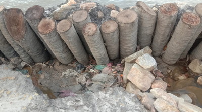 Plastik Masuk Kelaut Selat Malaka Setelah Benteng Gelombang Dari Sampah Kab Meranti Jebol