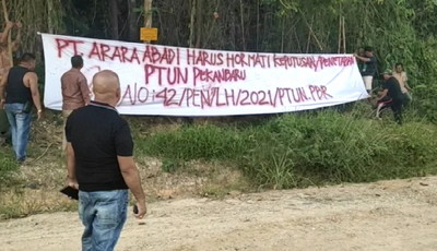 Kalah PTUN Lahan PT AA Disegel, Warga Minta Perusahaan Hengkang Dari Tanah Ulayat