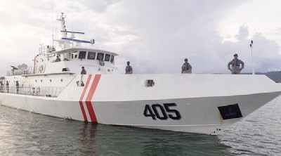 Terdeteksi Gerakan Mencurigakan, KN. Ular Laut “405” Bakamla RI Usir Kapal Yunani
