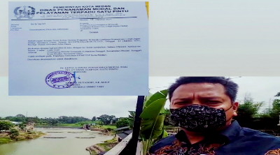 Cafe Jinjit Sunggal Rusak Sempadan Sungai Dan Tak Miliki Izin, LKLH : Ada Apa Camat Tutup Mata??