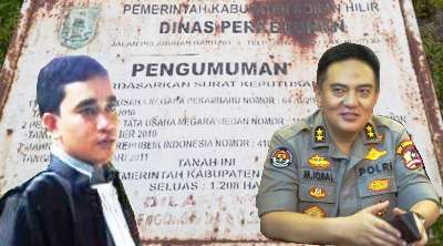 Kapolda Riau Diharap Melirik Tanah Pemkab Rohil 1.208 HA Dikuasai “Mafia Gundul” Dr. Huda: Kita Yakin dengan Pak Iqbal