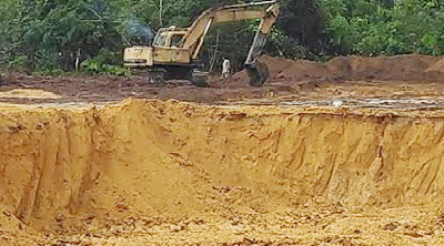 Gerak Cepat Terkait Dugaan Ilegal Mining di Rohil, Polisi Dikabarkan Akan Panggil Pelaku ?