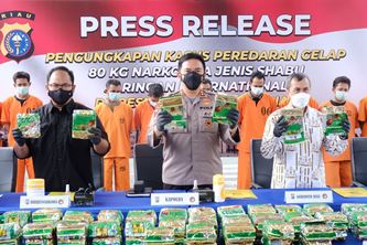 Awal Kepemimpinan Irjen M Iqbal, Dit Resnarkoba Polda Riau Amankan 80 Kg Sabu, Ringkus 11 Tersangka