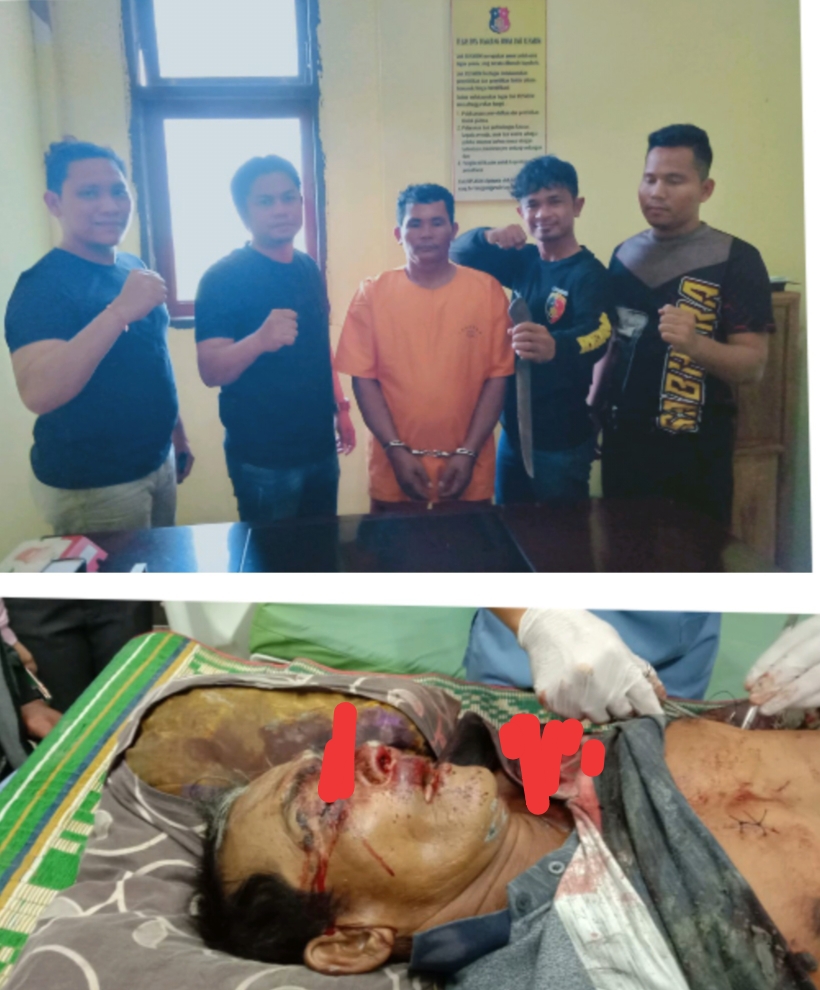 Cemburu Istrinya Diganggu! Warga Panipahan Tewas Dibacok 9 Tusukan