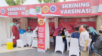 FSPPB Bersama BIN dan Pemkot Madiun Berkolaborasi Lakukan Vaksinasi Massal