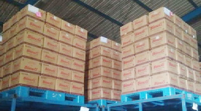 1100 Ton Minyak Goreng Merek Bimoli Ditumpuk dalam Gudang Terciduk Polisi
