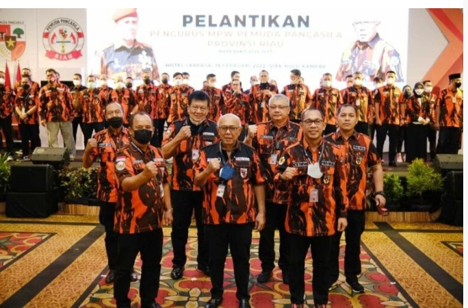 Anto Rachman Kembali Jadi Ketua MPW PP Riau Priode 2022-2027! Ini Susunan Pengurusnya