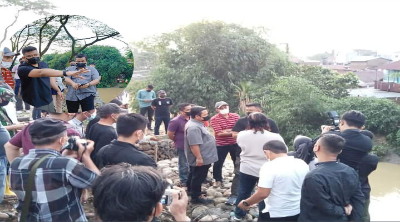 Walikota Medan Turun Langsung Pantau Bronjong J City Tak Berizin Di Sungai Babura Kecamatan Medan Johor