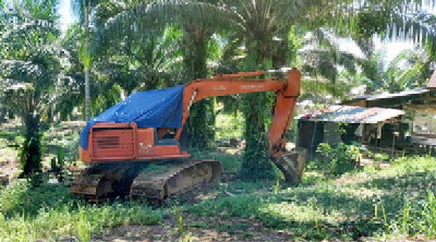 Alat Berat dalam Kawasan Hutan, Ationg dan Dani Murdoko Belum Memenuhi Panggilan Polda Riau