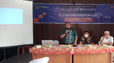 Pemberdayaan Masyarakat Kelurahan Sei Kerah Hilir I, Gelar Pelatihan Sosialisasi Bencana Alam