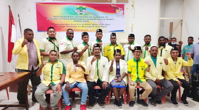 Vikjen Keuskupan Manokwari Sorong Buka Muskomda Pemuda Katolik Papua Barat